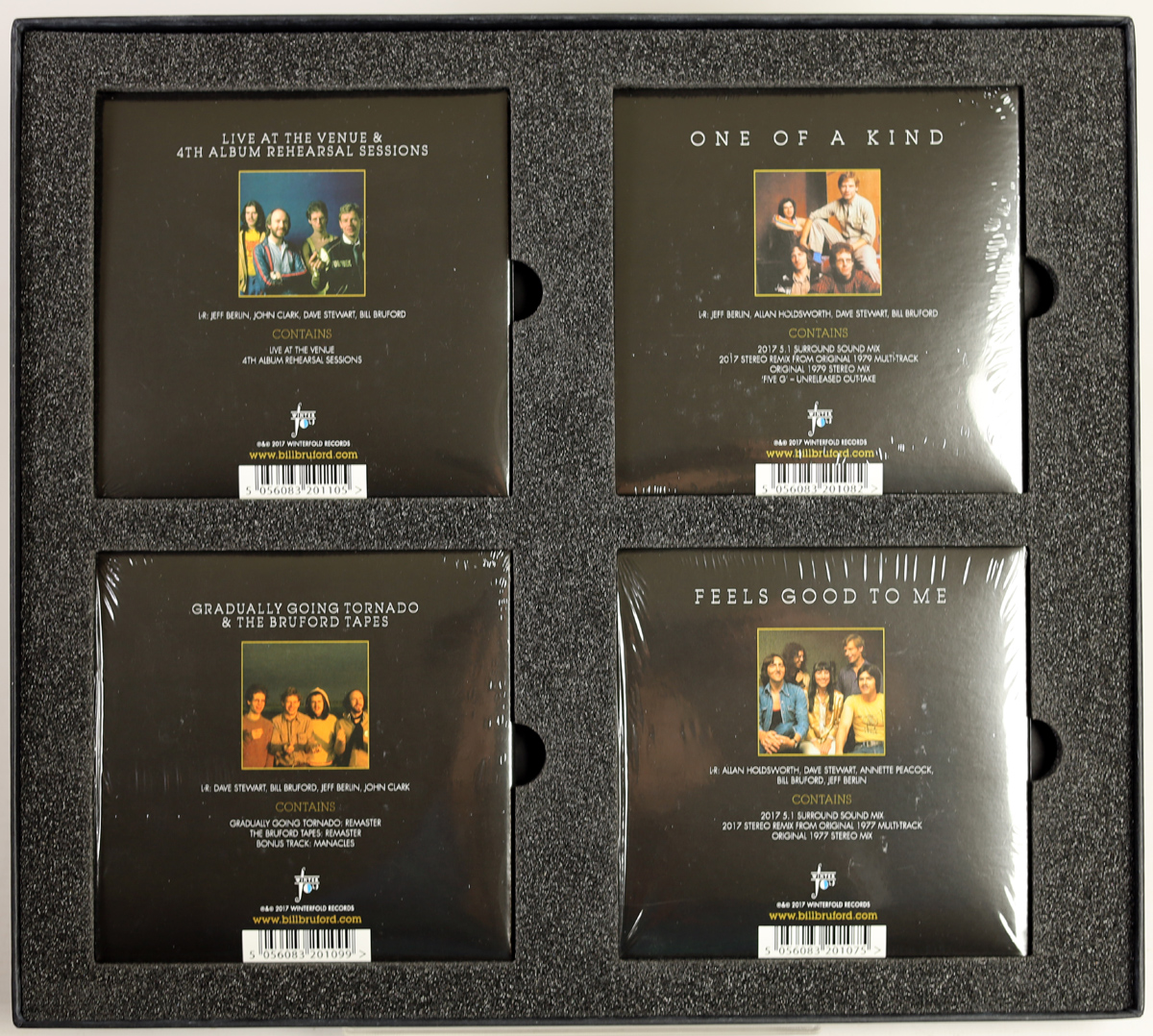 BILL BRUFORD - Seems Like A Lifetime Ago 1977-1980 - 6 CD + 2 DVD limited BOX autograf - obrazek 6